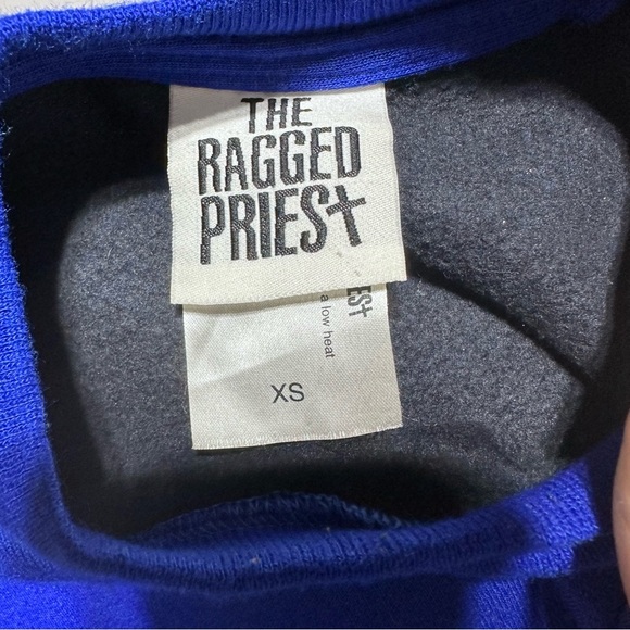 The Ragged Priest Cropped Pullover Boxy Black Sweatshirt Women’s Size XS - Picture 10 of 11